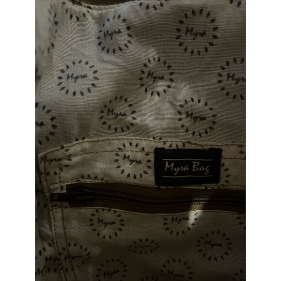 NWT Myra Bag 100% Cotton Womens Adjustable Strap Shoulder/Crossbody Bag S-0951 - Picture 11 of 16